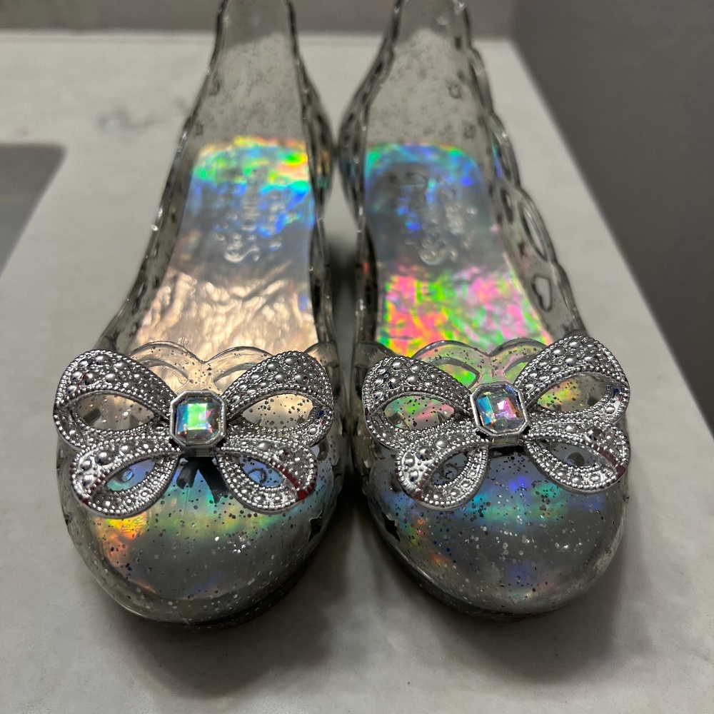 Disney Princess Light Up Shoes, Size: Toddler 9-10